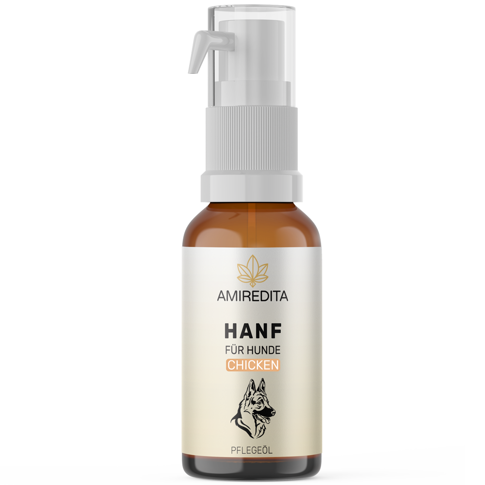 Hanföl für Hunde 5% (30ml) - Chicken