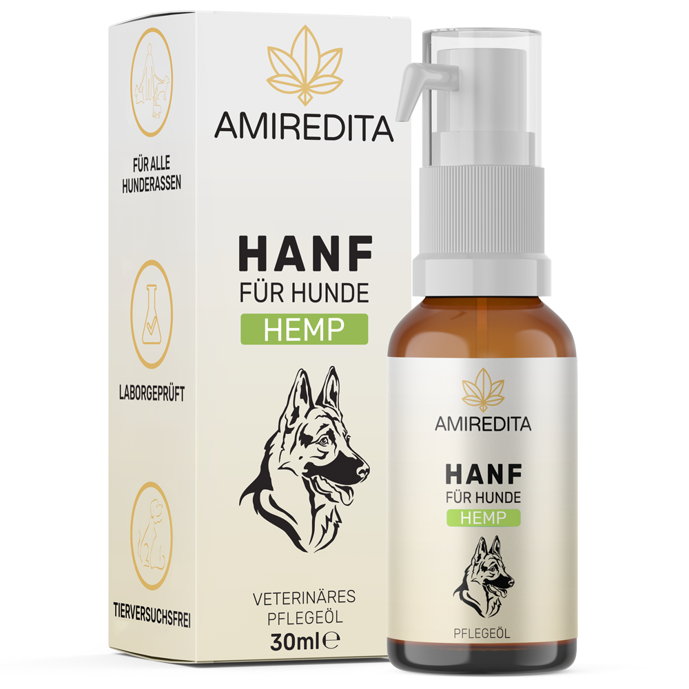Hanföl für Hunde 5% (30ml) - Hanf