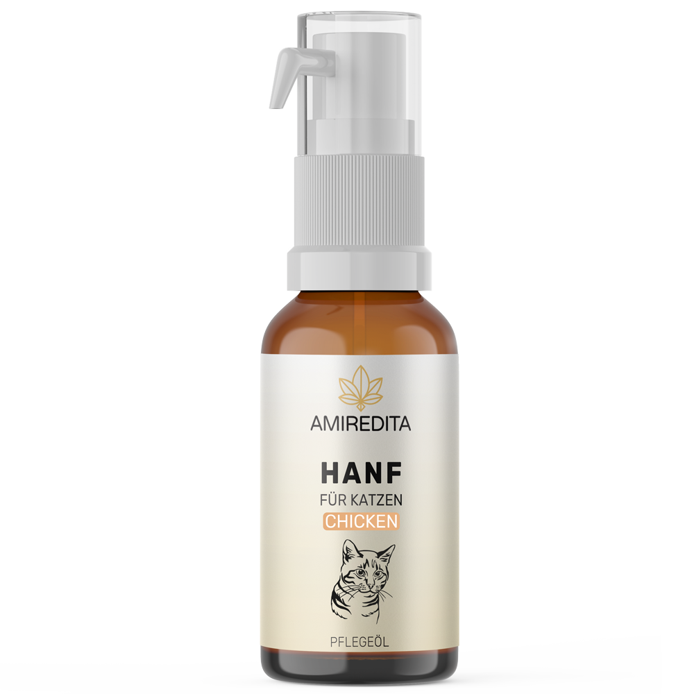Hanföl für Katzen 2,5% (30ml) - Chicken