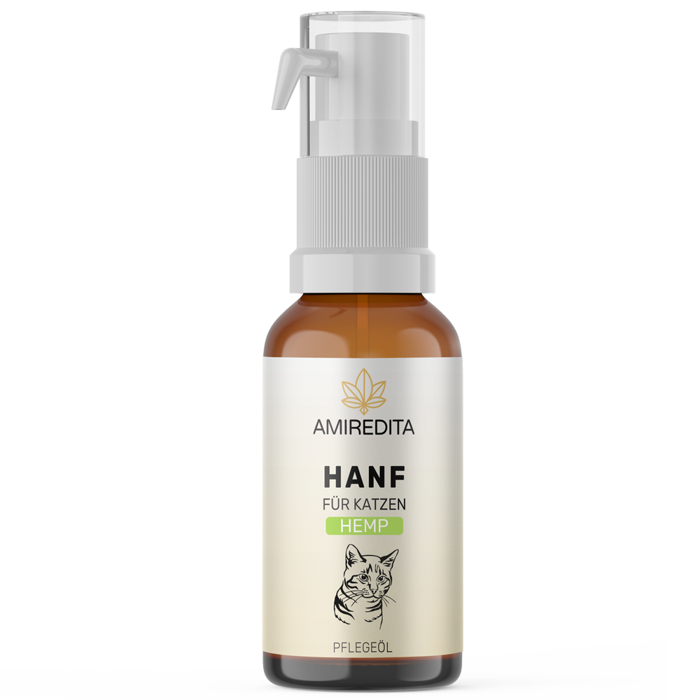 Hanföl für Katzen 2,5% (30ml) - Hanf