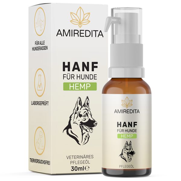 Hanföl für Hunde 5% (30ml) - Hanf