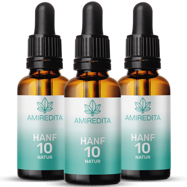3x Premium Hanföl 1000