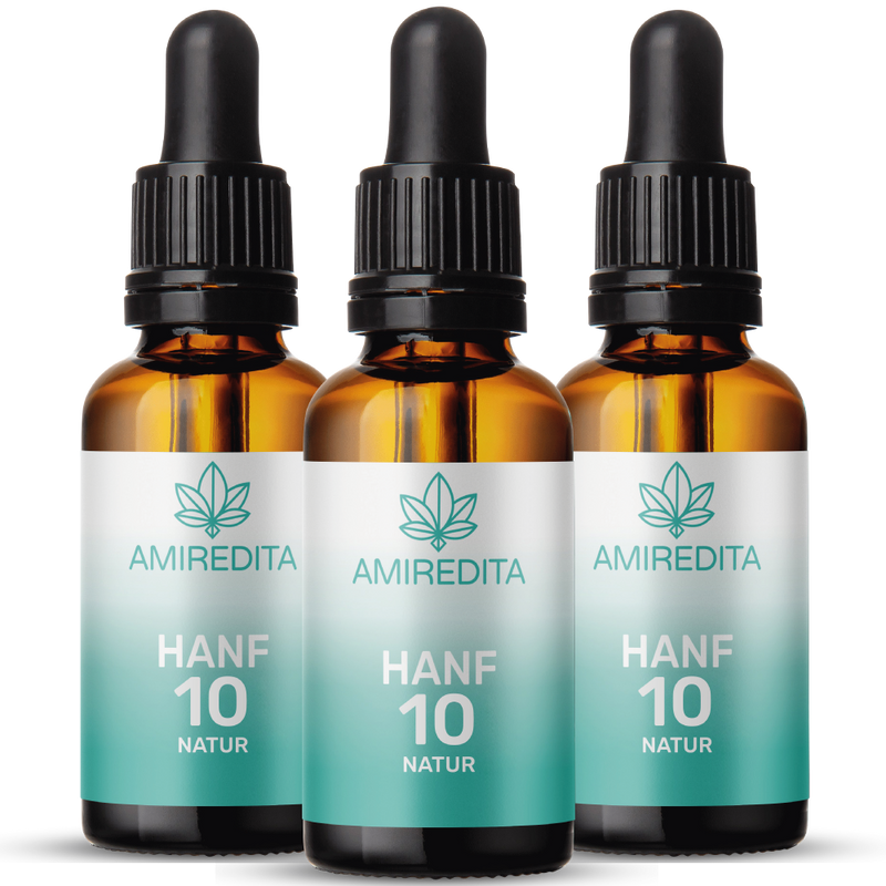 3x Premium Hanföl 1000