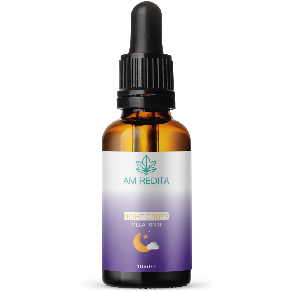 Premium Hemp Night Drops Melatonin